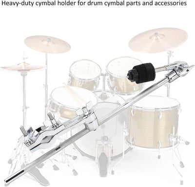 Boom Beckenständer Beckenarmhalter Drum Kit Verlängerungsklemmen Einstellbar mit Filzauflage für Per