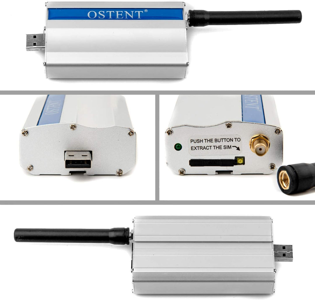 OSTENT GSM Modem mit Wavecom Q2303A Modul USB-Schnittstelle at Befehle SMS