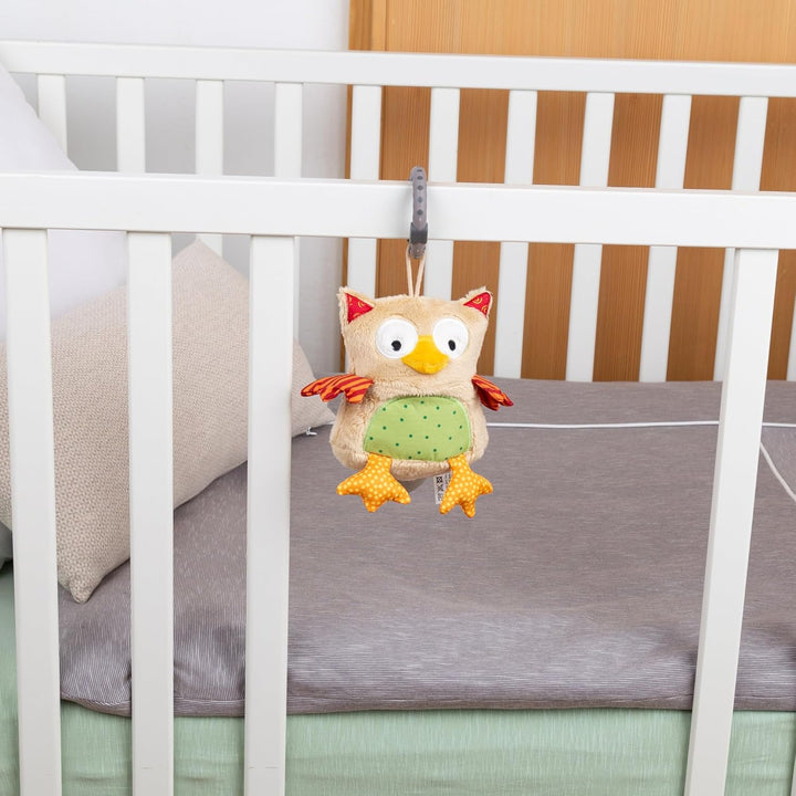 SIGIKID 40780 Spieluhr Eule Musik Mädchen und Jungen Babyspielzeug empfohlen ab Geburt mehrfarbig Me