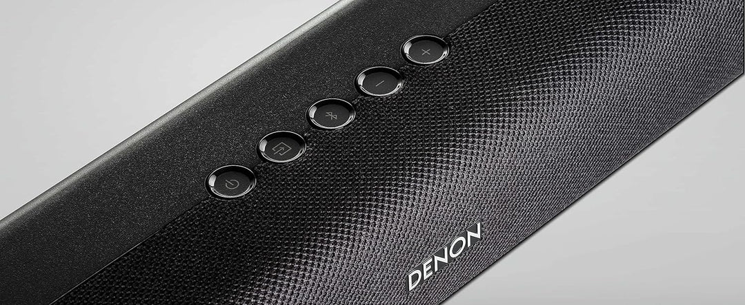 Denon DHT-S316 2.1 Flache TV Soundbar mit kabellosem Subwoofer, Bluetooth, HDMI ARC, Dolby Digital,