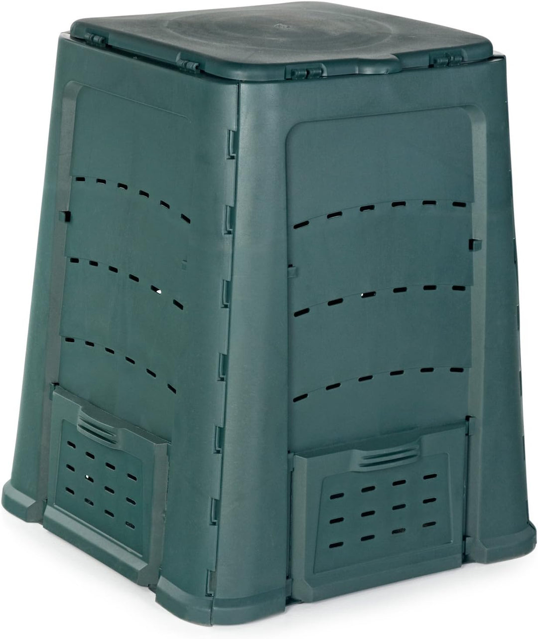 Remaplan Thermoquick –Schnellkomposter Express 600 L (L x B x H 84 x 84 x 105 cm, Farbe Grün, Leicht