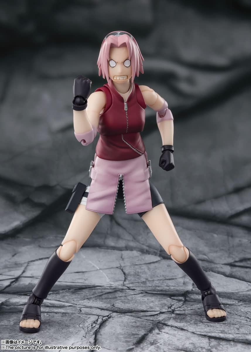 BANDAI TAMASHII NATIONS TAMASHII Nations Naruto - Sakura Haruno Inheritor - Statuette S.H. Figuarts