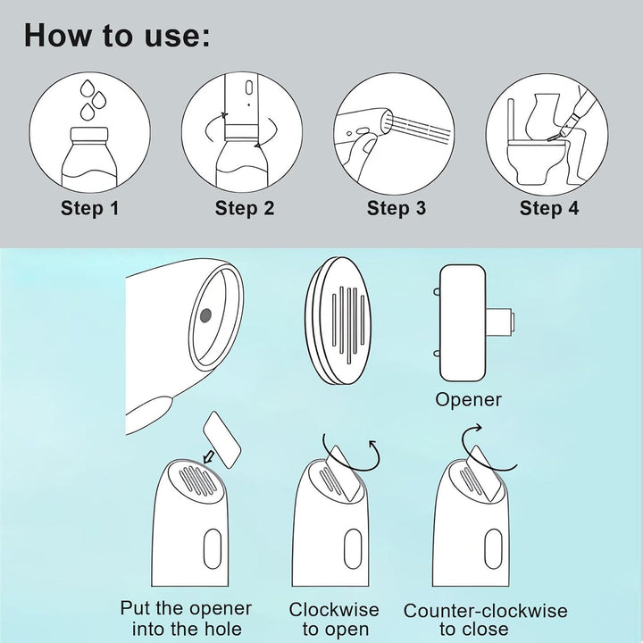 Insolife Tragbares Bidet der 3. Generation, Hochdruck-Reise-Bidet, elektrisch, für Männer und Frauen