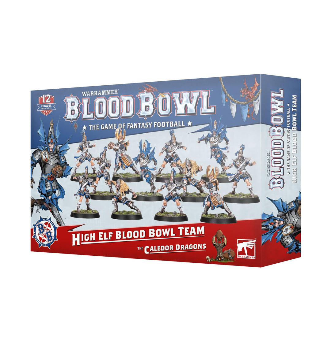 Brettspiel Blood Bowl - The Caledor Dragons (12 Figuren)