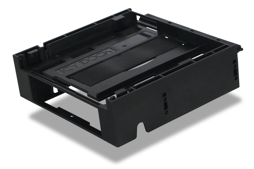 ICY DOCK Frontblenden-Adapter für 1x 3,5 Zoll (6,4cm) Gerät/HDDs und 1x Ultra-Slim ODD in 1x 5,25 Zo