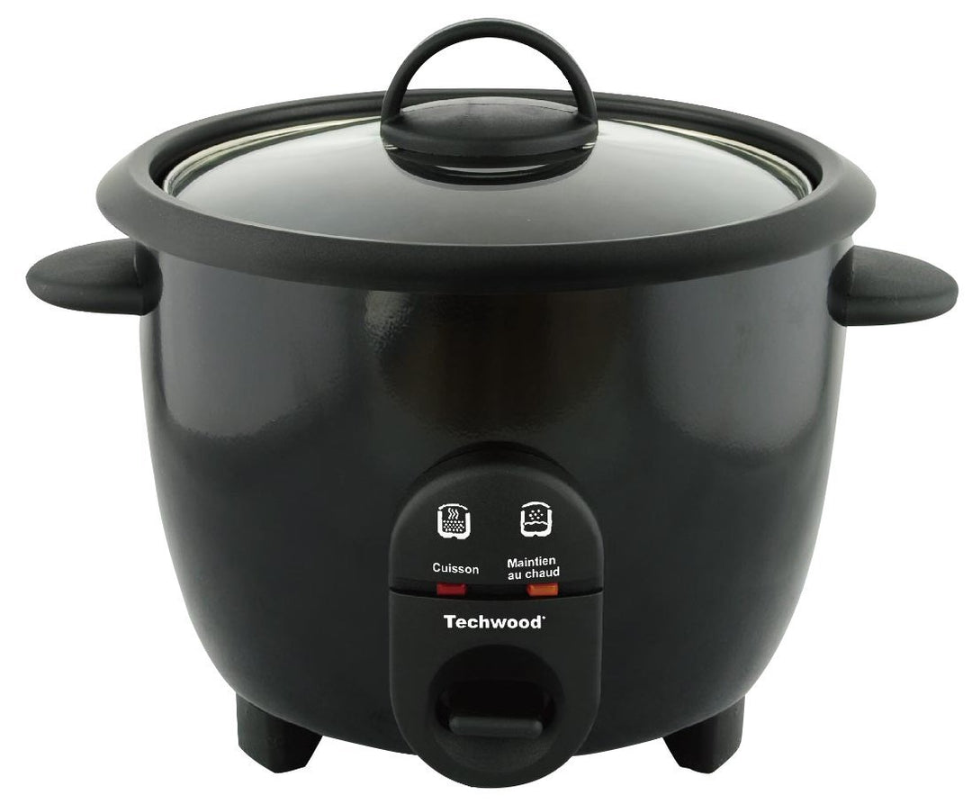 Techwood tcr 106 tcr-106 Reiskocher Reis 1 L, Black, Glas, 1 Liter