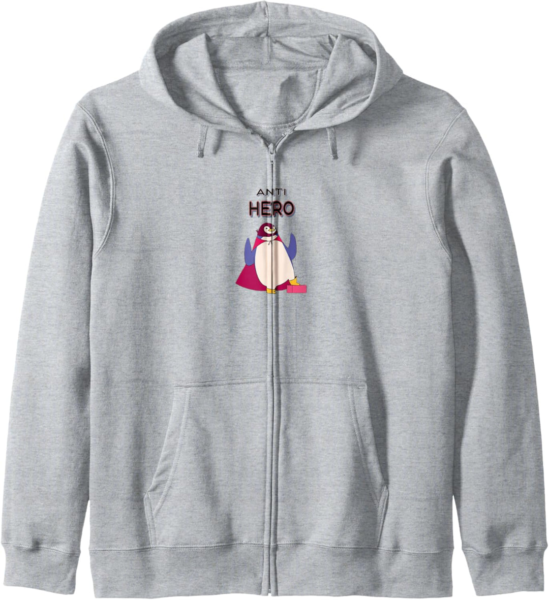 Pinguin mit Maske Anti Hero Kapuzenjacke