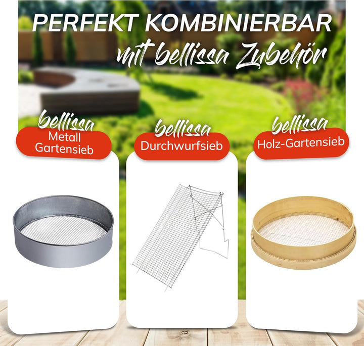 bellissa Wasserzapfsäule aus Metall - 95635 - Hochwertige Gabionen Wasserzapfstelle - Dekorative Gar