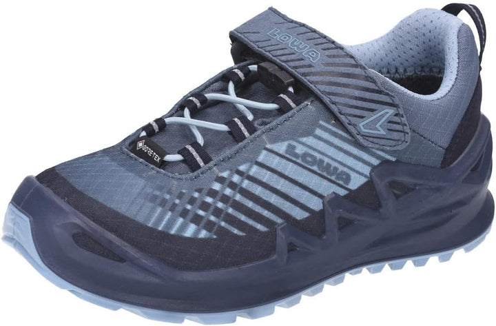 LOWA Halbschuh MERGER GTX JUNIOR VCR LO [2024] 24 EU Navy Eisblau, 24 EU Navy Eisblau