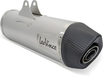 Auspuffanlage LeoVince Komplettanlage SBK LV ONE EVO, Edelstahl, Carbon Kappe, 1/1 für KTM 690 SMC R