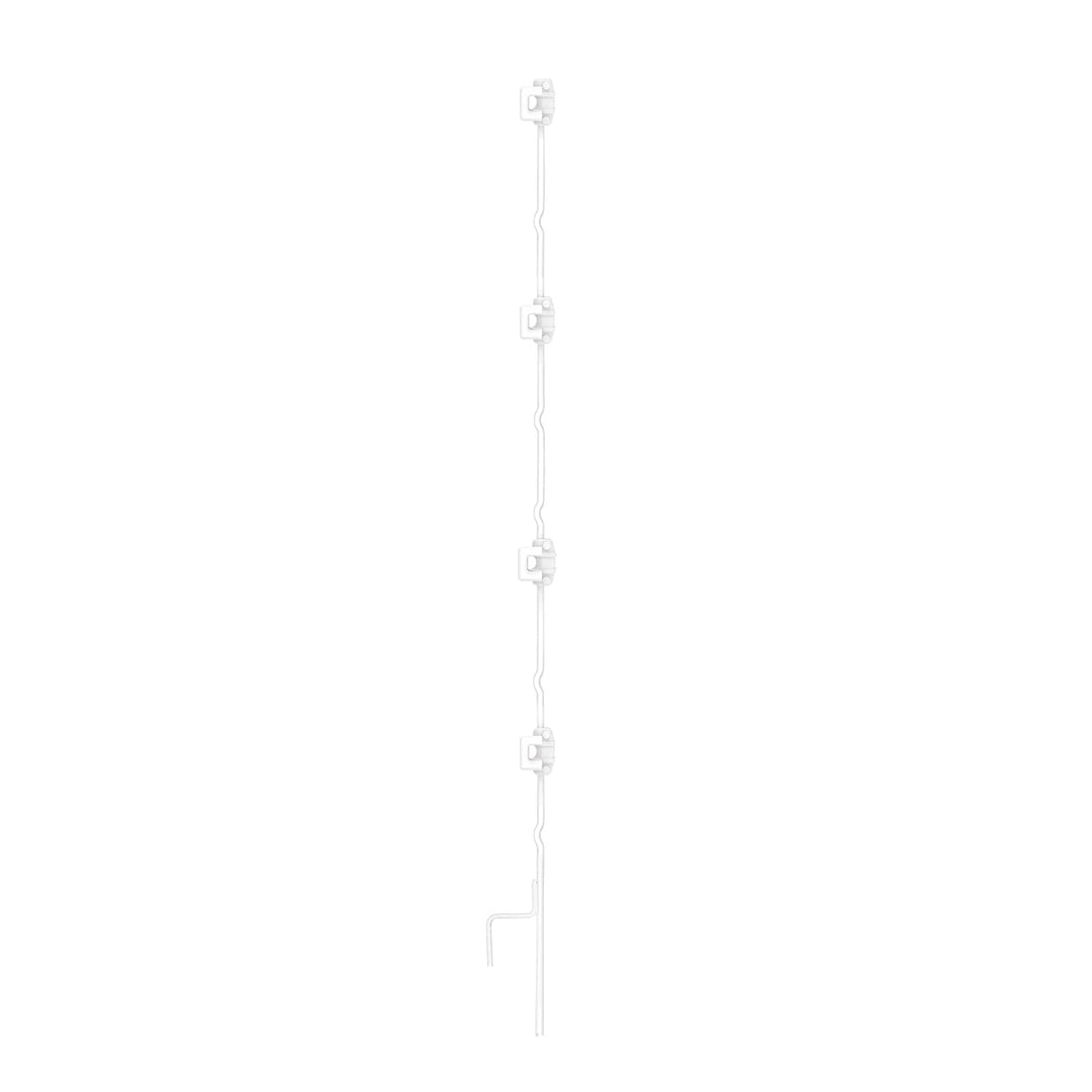 10x Gallagher Quattro Pfahl - 1,0 m weiss