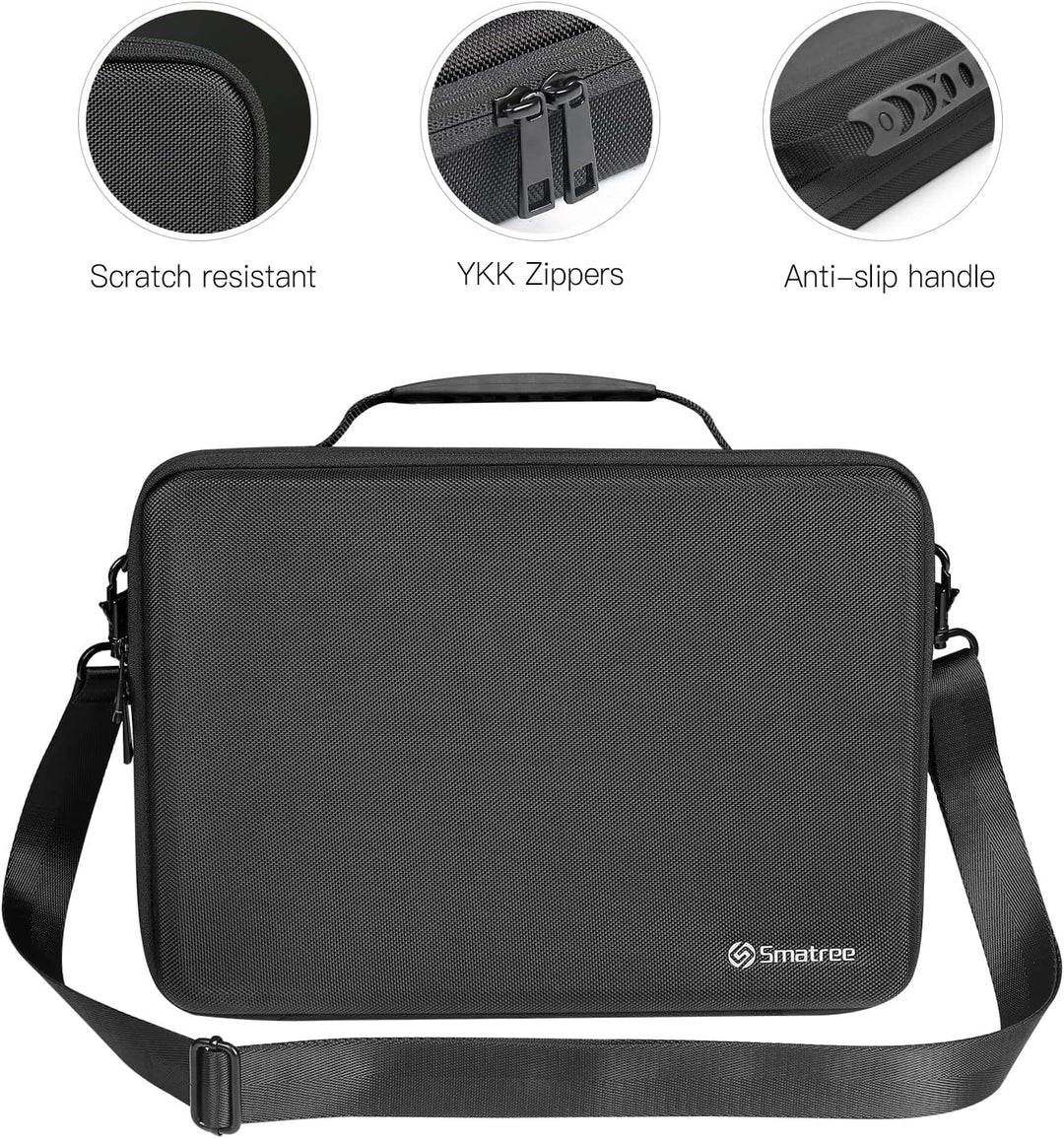 Smatree Hartschale 13,3 Zoll für MacBook Air 13,6 Zoll 2022/MacBook Pro 13,3-14 Zoll 2021, Tragetasc