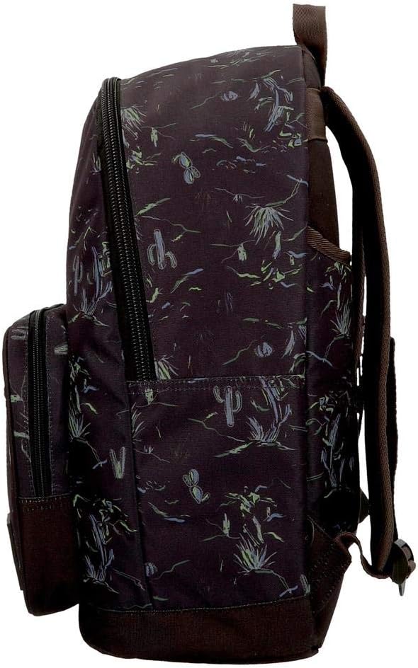 Enso West An Trolley anpassbarer Rucksack Schwarz 31x42x15 cms Polyester 23.94L Rucksack 44, Rucksac