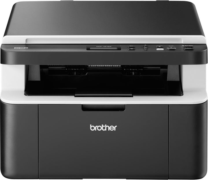 Brother DCP-1612W, Monochrom , Kompaktes 3-in-1 Multifunktionsgerät (Laserdrucker, digitaler Kopiere