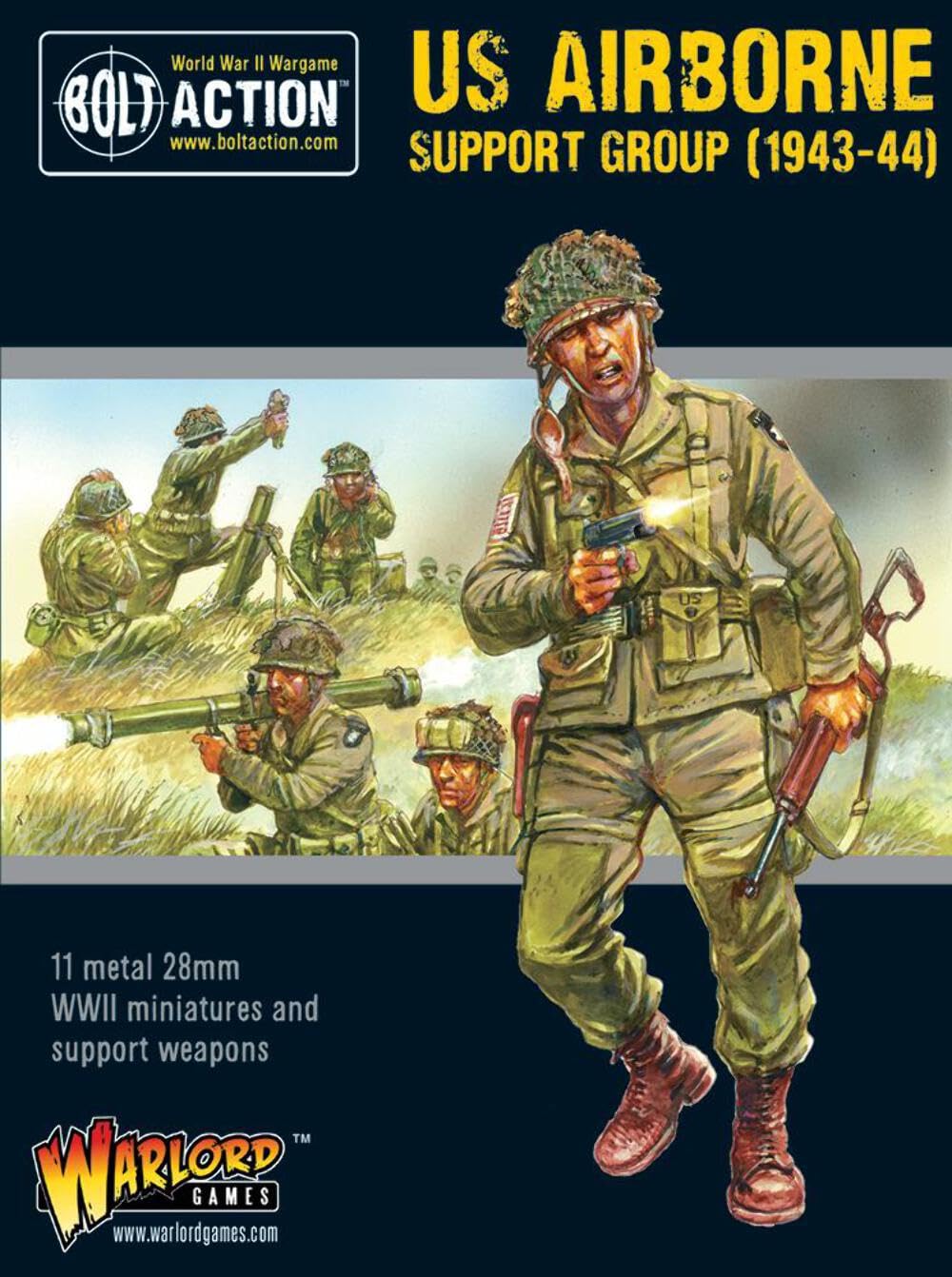 Bolt Action Warlord Games US Airborne Support Group (1943-44)