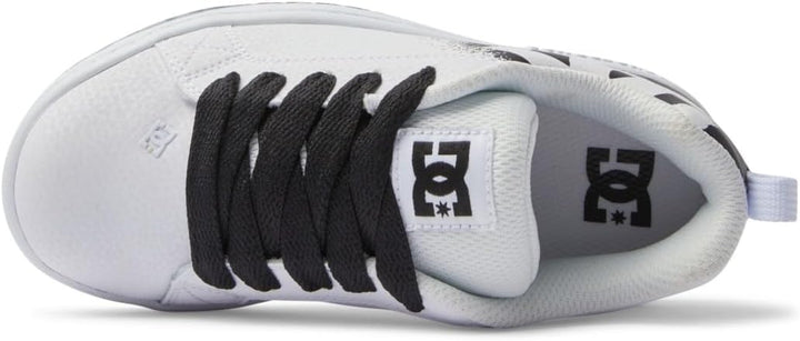 DC Shoes Jungen Court Graffik Skateboardschuhe 29 EU Black Stencil, 29 EU Black Stencil