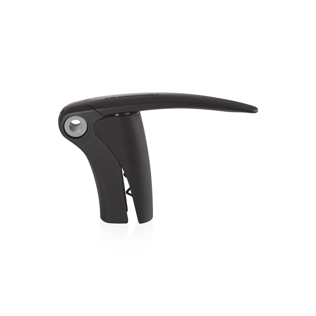 Le Creuset Leverpull-Korkenzieher, LM 150, Kunststoff, Schwarz matt, 49002000000100 Matt Schwarz, Ma