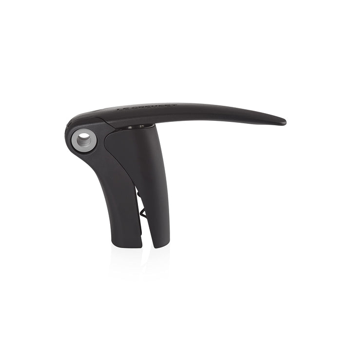 Le Creuset Leverpull-Korkenzieher, LM 150, Kunststoff, Schwarz matt, 49002000000100 Matt Schwarz, Ma