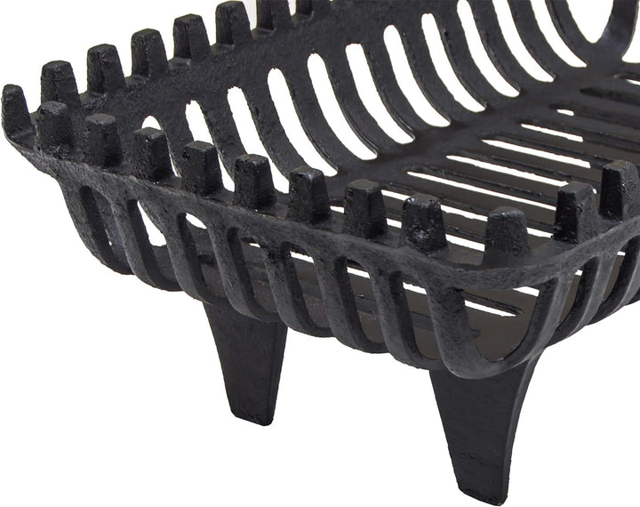 Kaminholz-Korb aus Gusseisen, Gitter, Gross von Fire Vida Large, Large