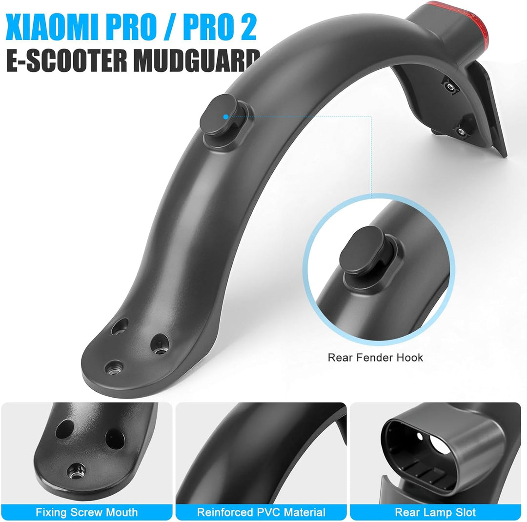 Hinterer Kotflügel für Xiaomi Pro/Pro 2 / 1S Electric Scooter, Xiaomi E Scooter Zubehör Schutzblech