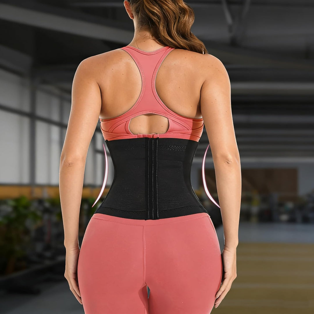 Bauchweggürtel Gürtel Verstellbarer Taille Cincher Taillenmieder für Fitnesstraining Damen Herren Fi
