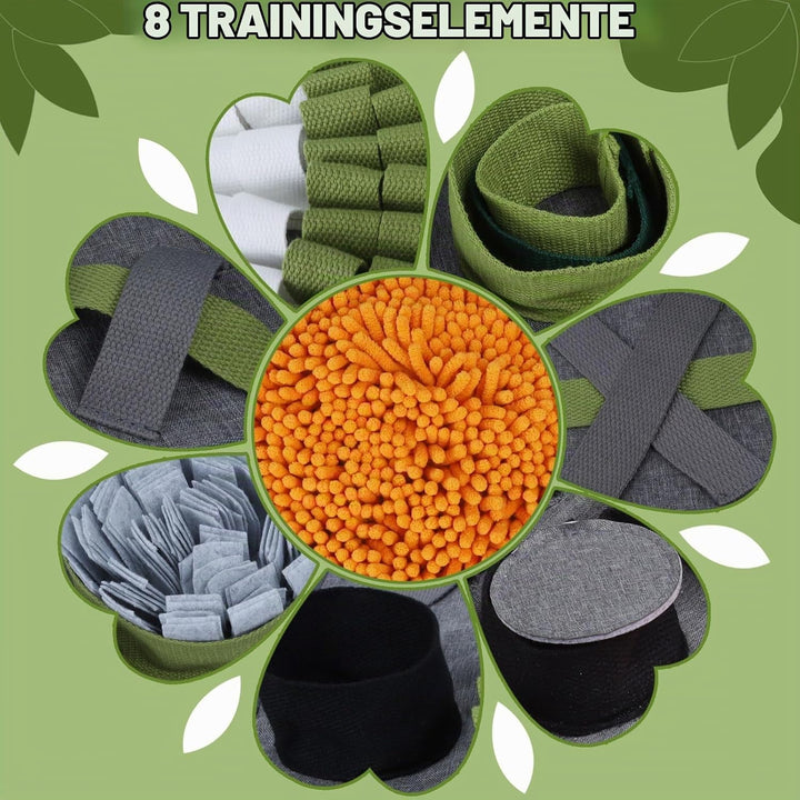 Hund Schnüffelteppich, Schnüffelteppich für Hunde Waschbar Schnüffelmatte Trainingsmatte Riechen Tra