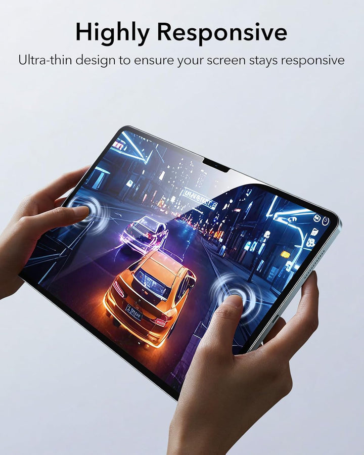 ESR 2 Stück, für iPad Air 13 Zoll M4/M3/M2 (8./7./6. Generation, 2026/2025/2024) für Panzerglas, Sch