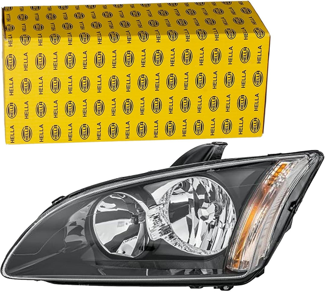 HELLA 1LL 010 201-071 Halogen-Hauptscheinwerfer - links - für u.a. Ford Focus II (Da_, Hcp, Dp), Lin