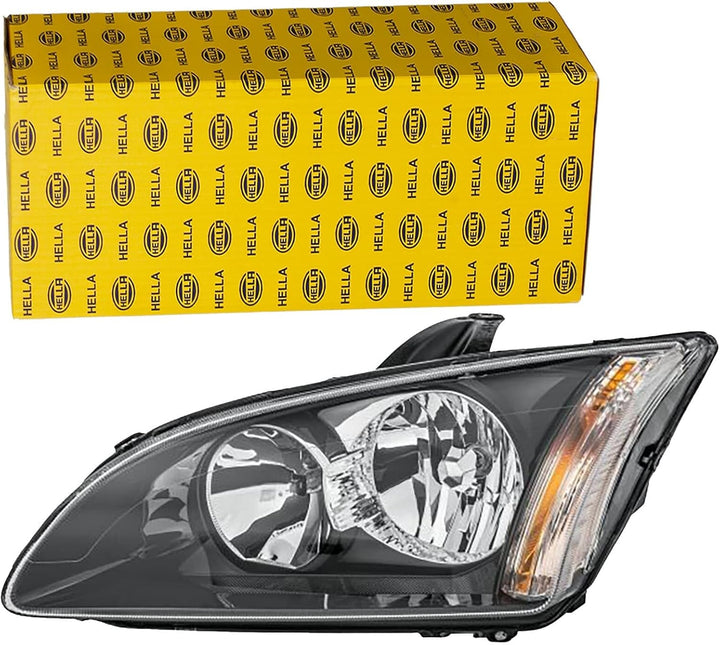 HELLA 1LL 010 201-071 Halogen-Hauptscheinwerfer - links - für u.a. Ford Focus II (Da_, Hcp, Dp), Lin