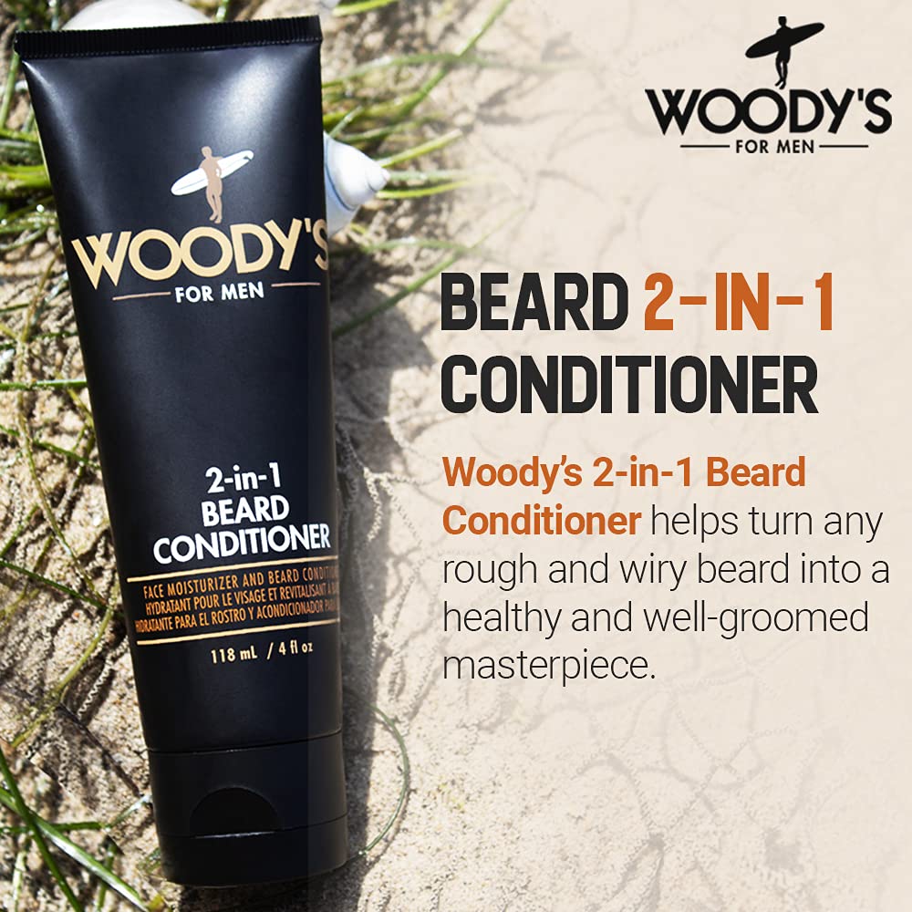 Woody's 2-in-1 Bart-Conditioner, 118 ml