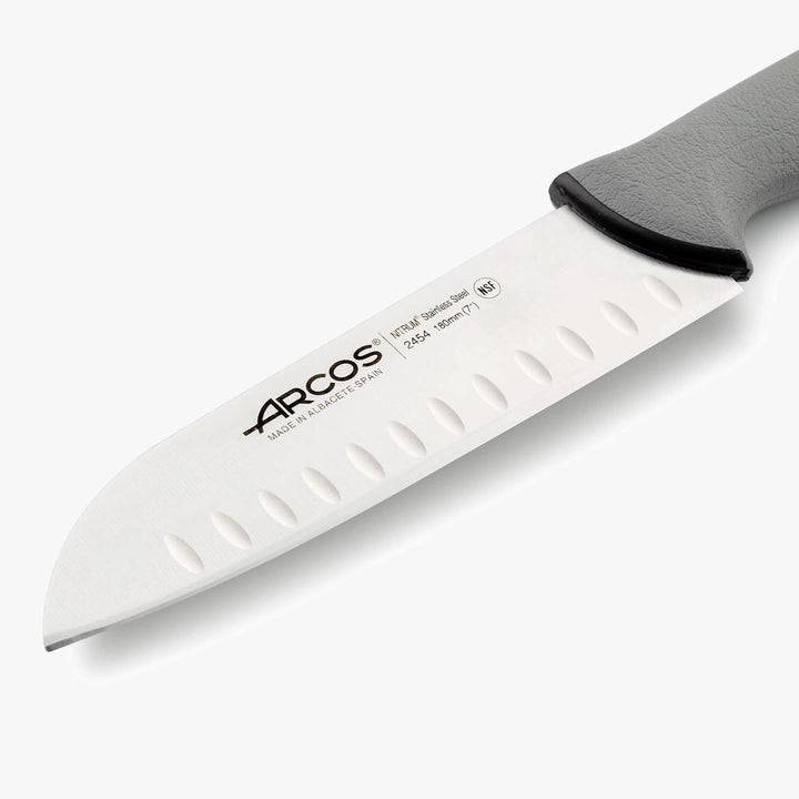 Arcos Serie Colour Proof - Santoku Messer Messer Asiatischer Art- Klinge Nitrum Edelstahl 180 mm - H