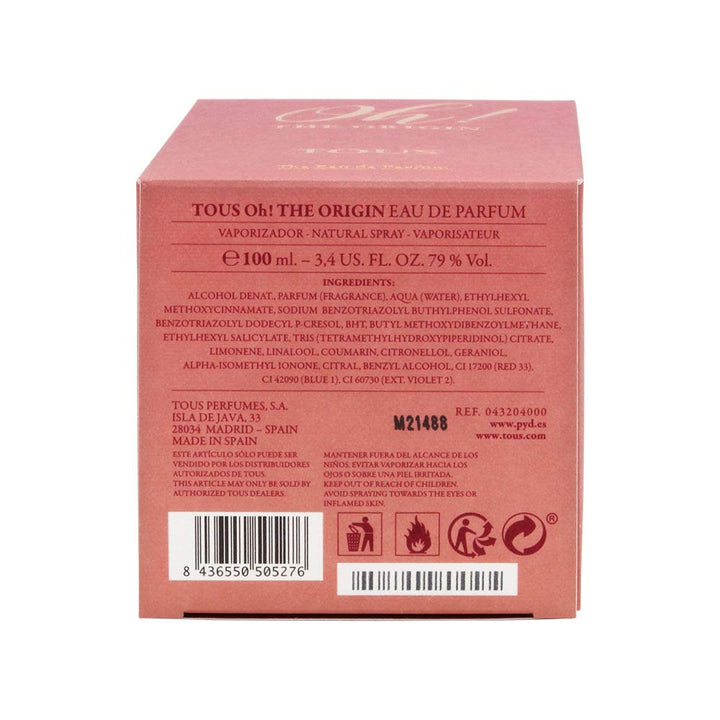 OH! THE ORIGIN edp vapo 100 ml
