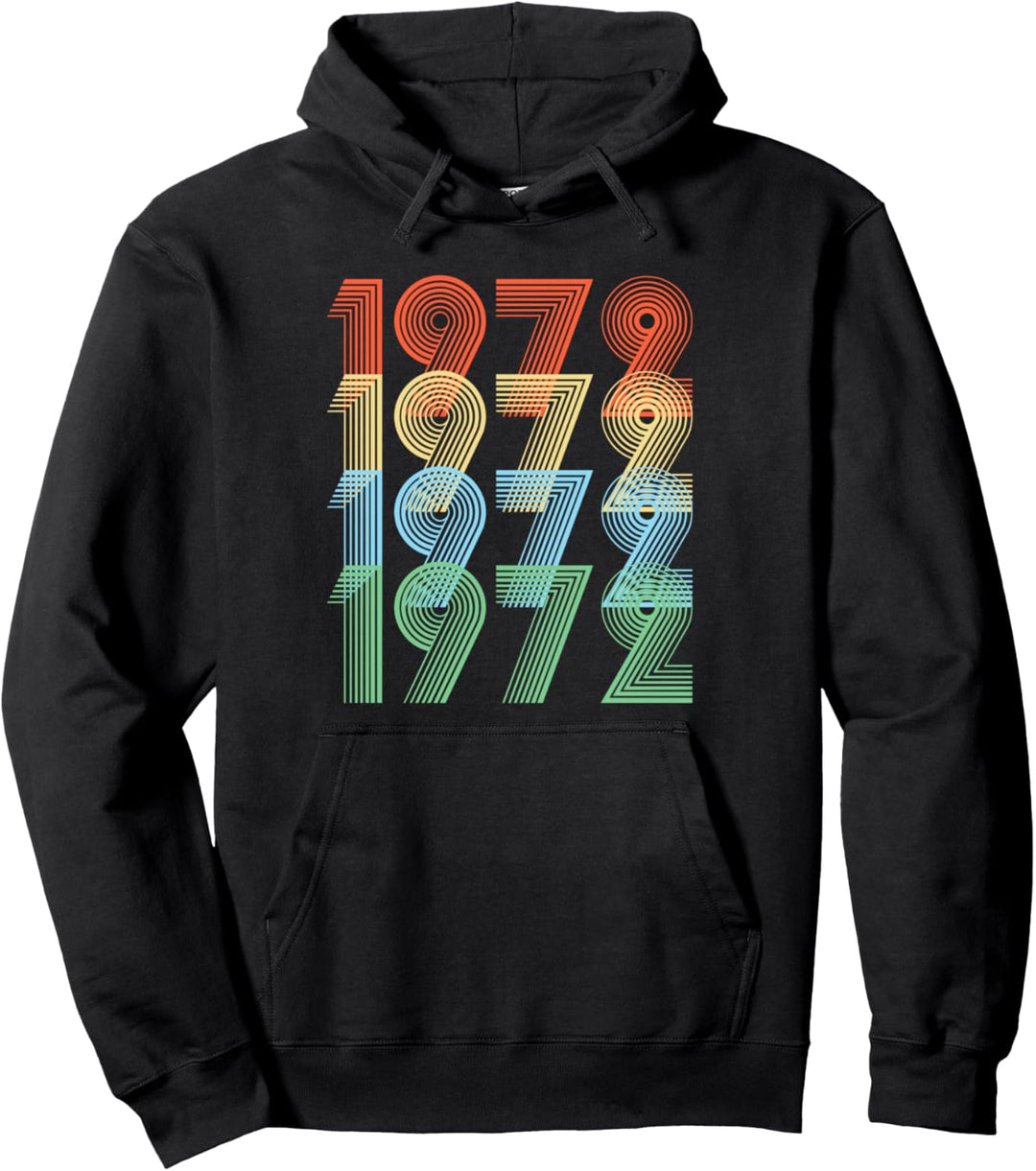 1972 Geburtstag Pullover Hoodie