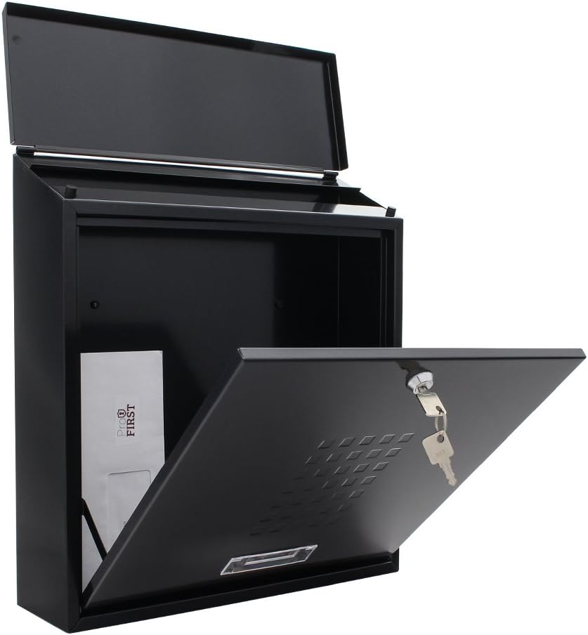 Profirst Mail PM 310 Briefkasten Schwarzgrau