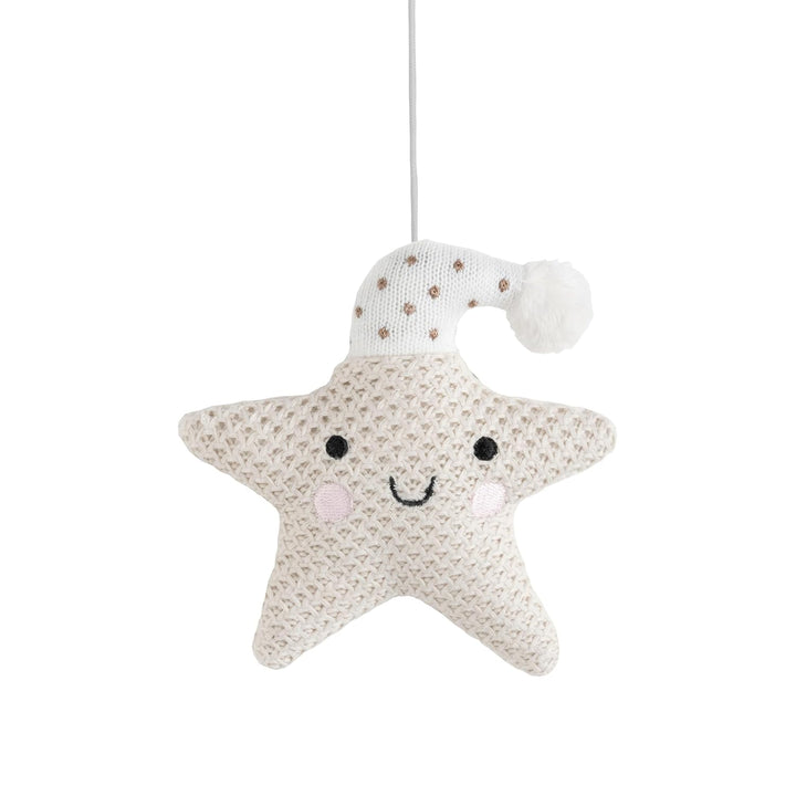 Baby's Only - Musik Mobile Baby Heaven - Mit gestrickten Figuren - Baby Spieluhr mit Musik - Einfach