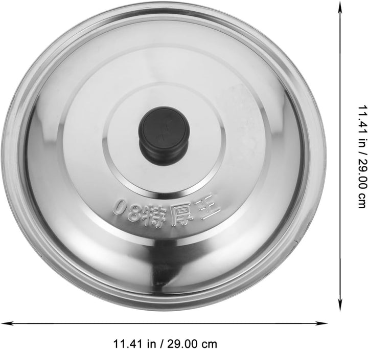 Garneck Topfdeckel Aus Edelstahl Glas Topfabdeckung Mini-pfannendeckel Ersatz Pfannendeckel Edelstah