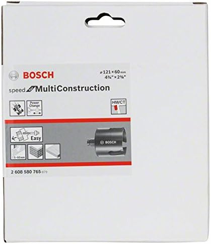 Bosch Professional Lochsäge Speed for Multi Construction (Ø 121 mm), Ø 121 mm