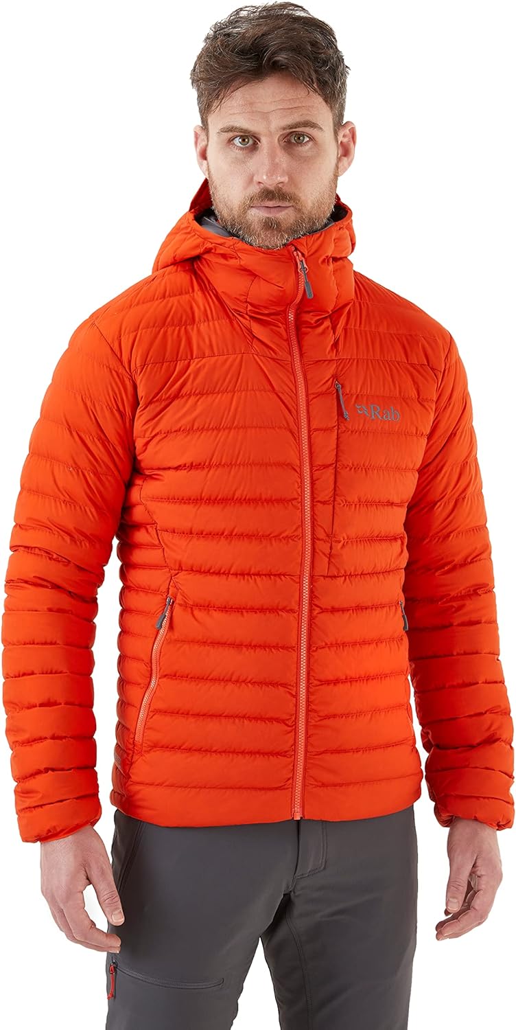 Rab Herren Infinity Microlight Jacke, firecracker, XL