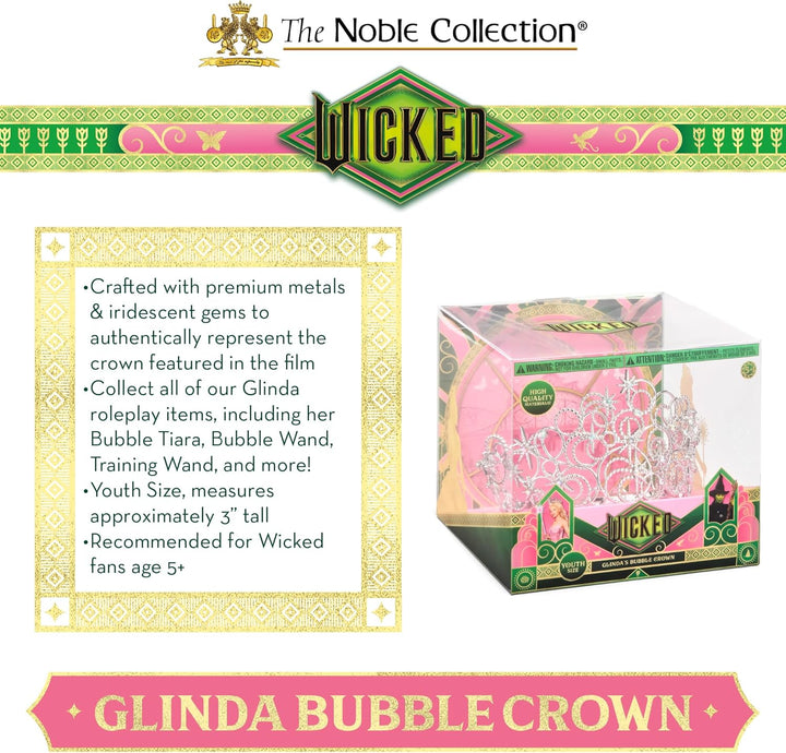 Wicked. Glinda Bubble Crown. The Noble Collection