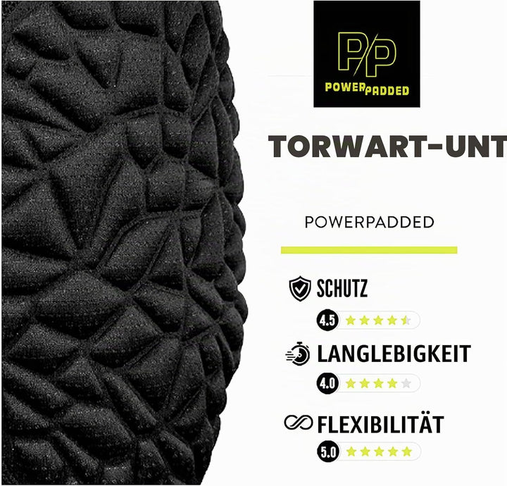 KEEPERsport PowerPadded Longsleeve Underwear Shirt Herren 140 Schwarz/Gelb, 140 Schwarz/Gelb