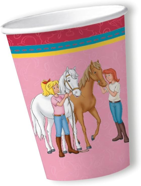 /DH-Konzept Bibi und Tina Partyset 56teilig // Bibi und Tina Partydekoration // Kindergeburtstag Bib