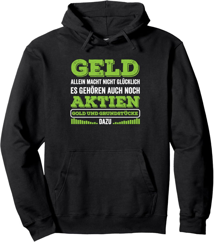 Aktien Börse Business Investieren Kapitalismus Geld Geschenk Pullover Hoodie