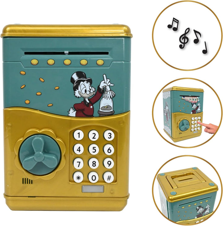 Lexibook - Scrooge McDuck - Electronic Piggy Bank (JG150SC)