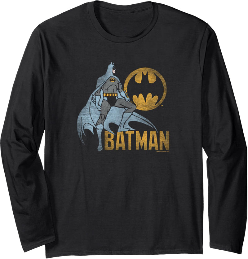 Batman Knight Watch Langarmshirt