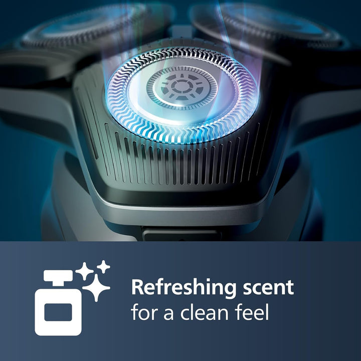 Norelco Philips Quick Clean Pod Kartusche, schmiert den Rasierer und beseitigt geschnittenes Haar, 2