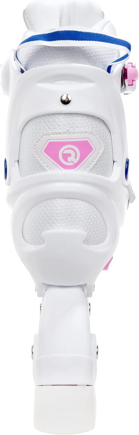 RAVEN 2in1 Schlittschuhe Inline Skates Inliner für Kinder Mädchen verstellbar 31-35 (20,5cm-23cm) Me