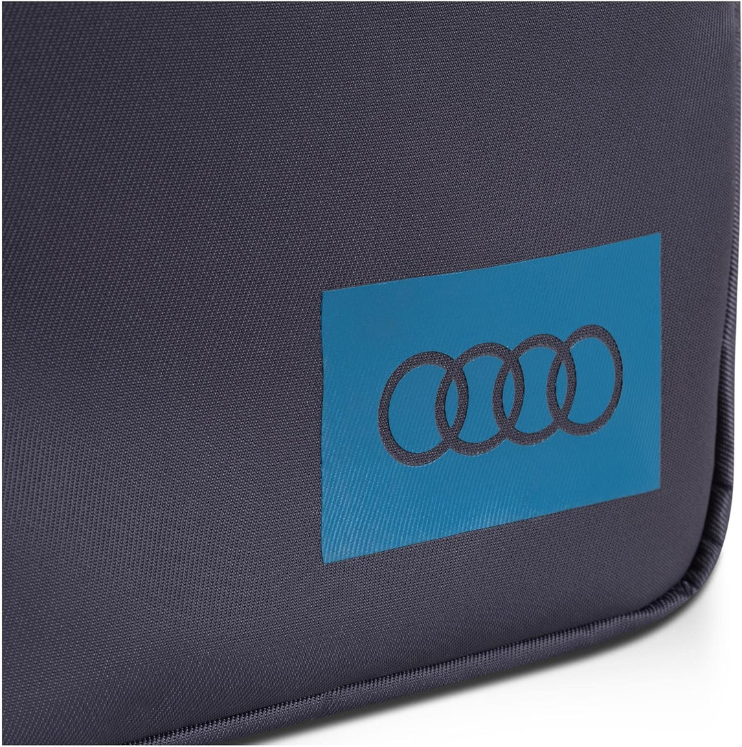 Audi 3152300300 Utilitytasche Utensilientasche Tasche, mit Audi Ringe Logo, grau