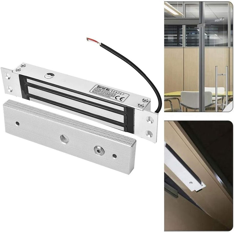 MAGT Elektrisches Schloss, 12 V, elektromagnetisch, elektromagnetisch, Verriegelung, bündig, 12 V DC