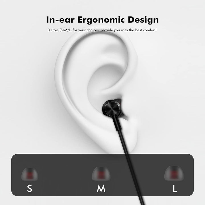 USB C Kopfhörer für Samsung Galaxy A56 A36 A55 A35 Z Flip7 S23FE,In-Ear Kopfhörer USB C Anschluss mi