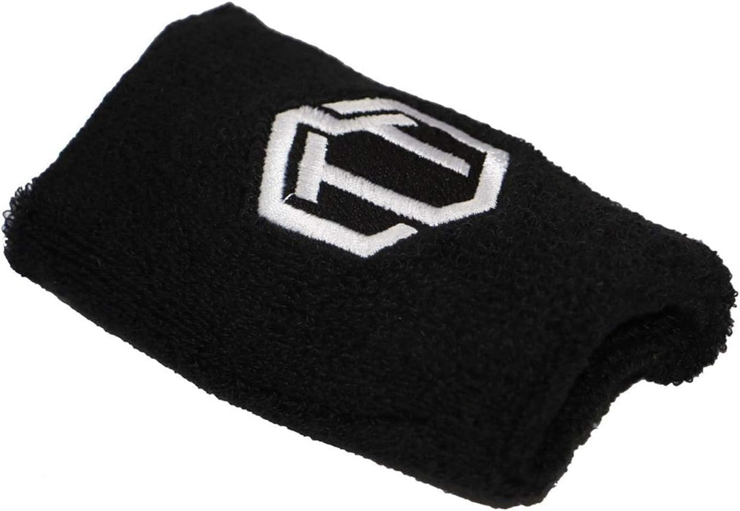 Sporttrend 24® Kettlebell Handgelenkschutz Set Schwarz | Unterarmschutz Wrist Protection